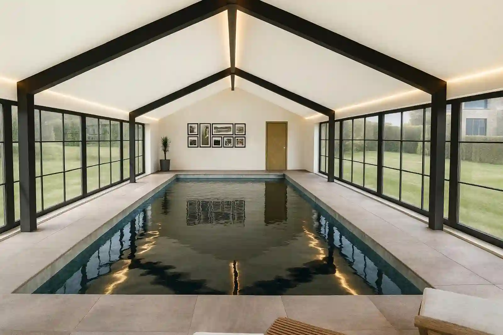Wetherby indoor swimming pool and spa shell and core project